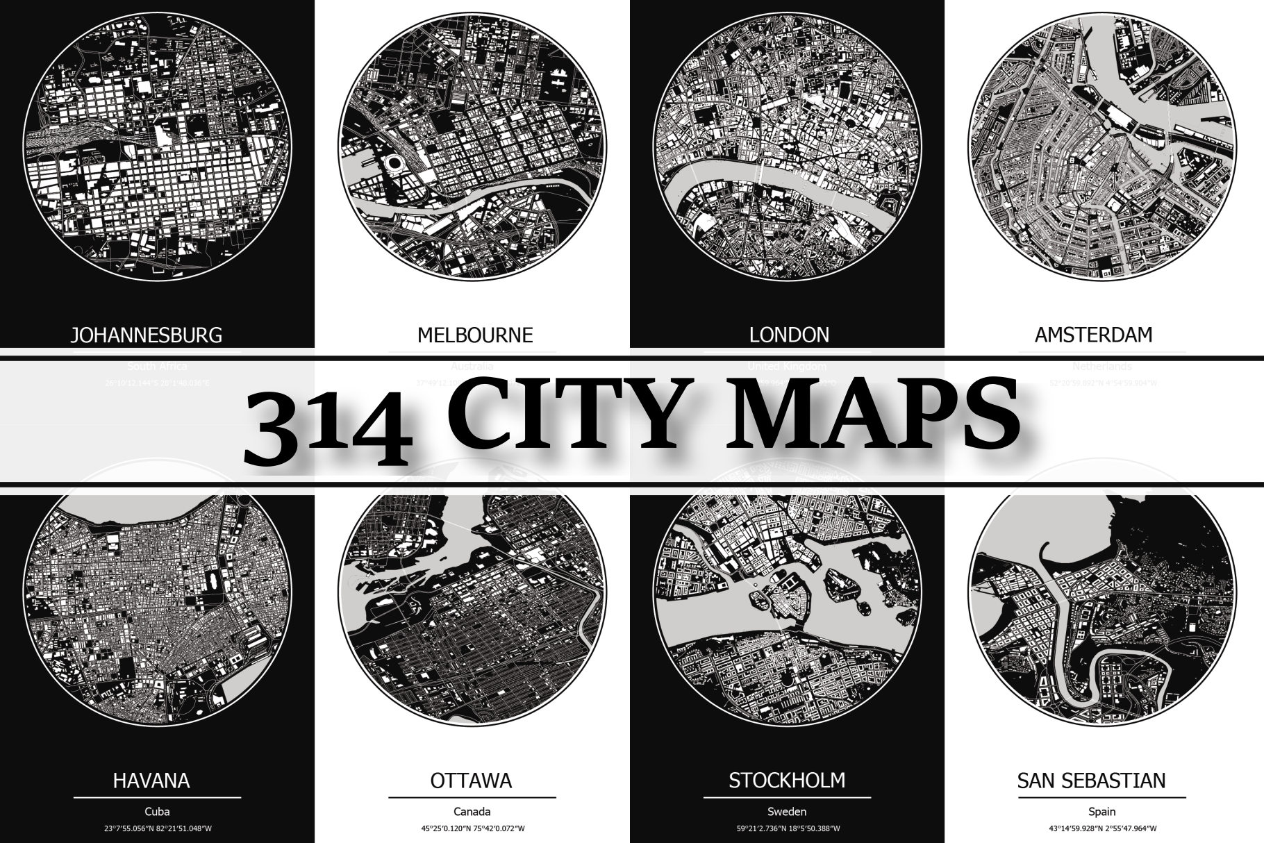City map bundle