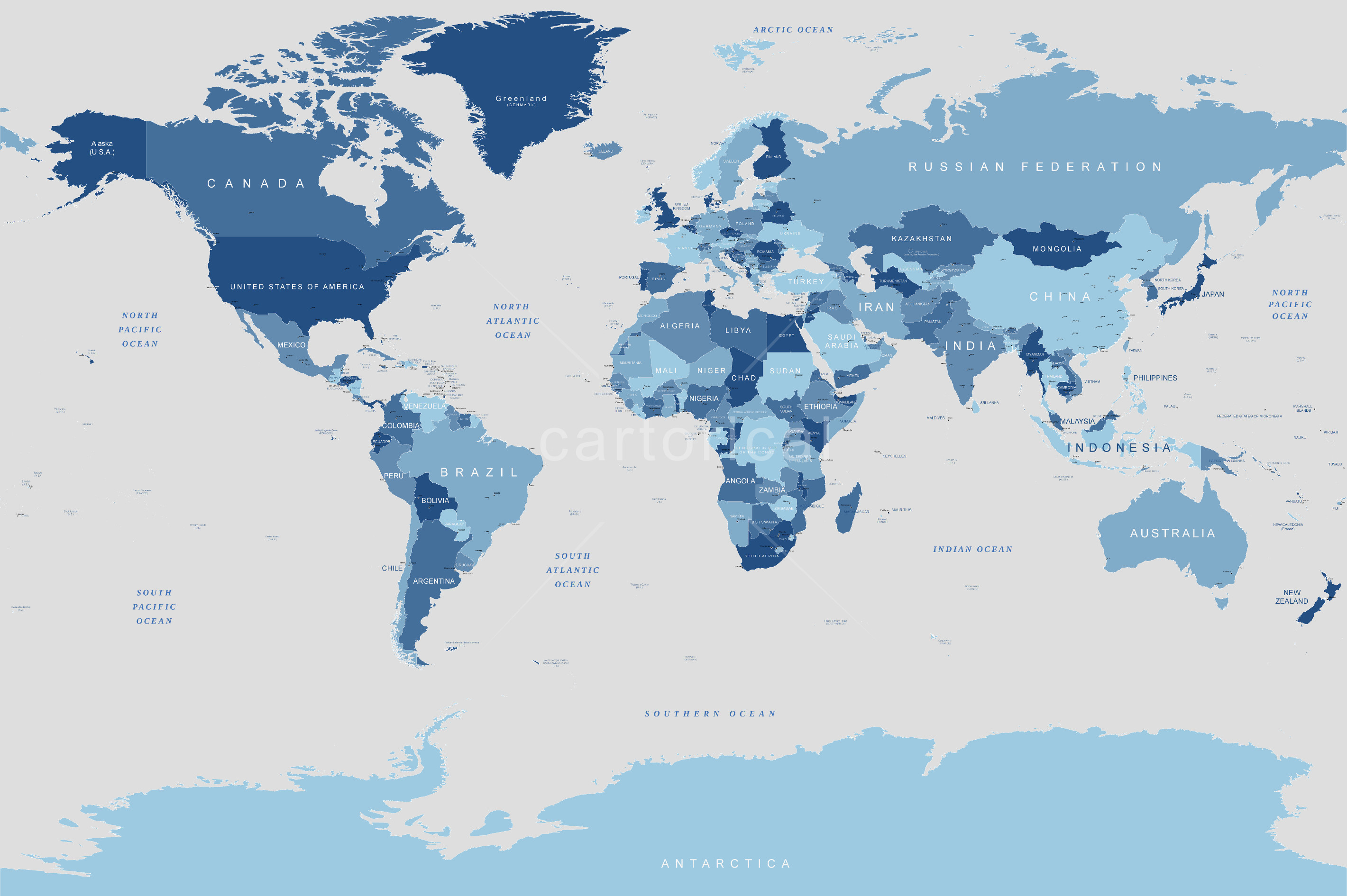 Thematic Map Of The World - Map